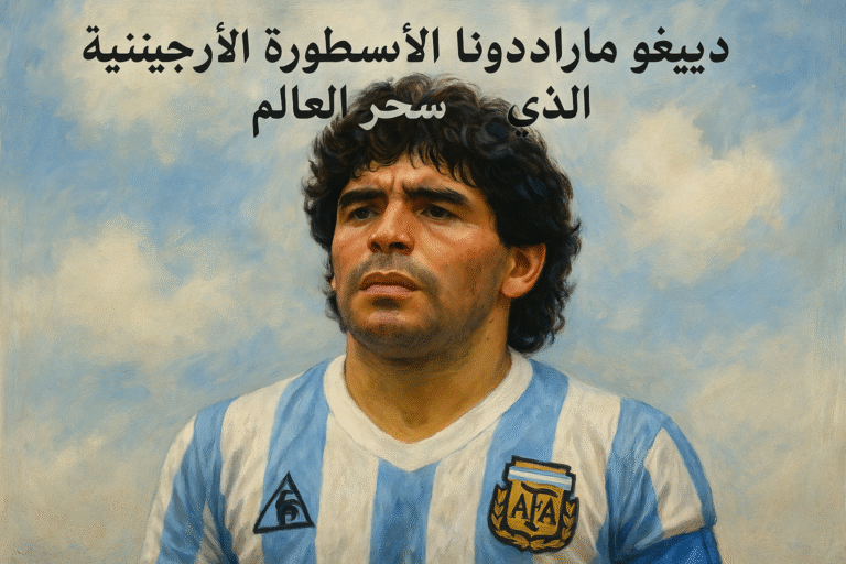 دييغو مارادونا: الأسطورة الأرجنتينية الذي سحر العالم